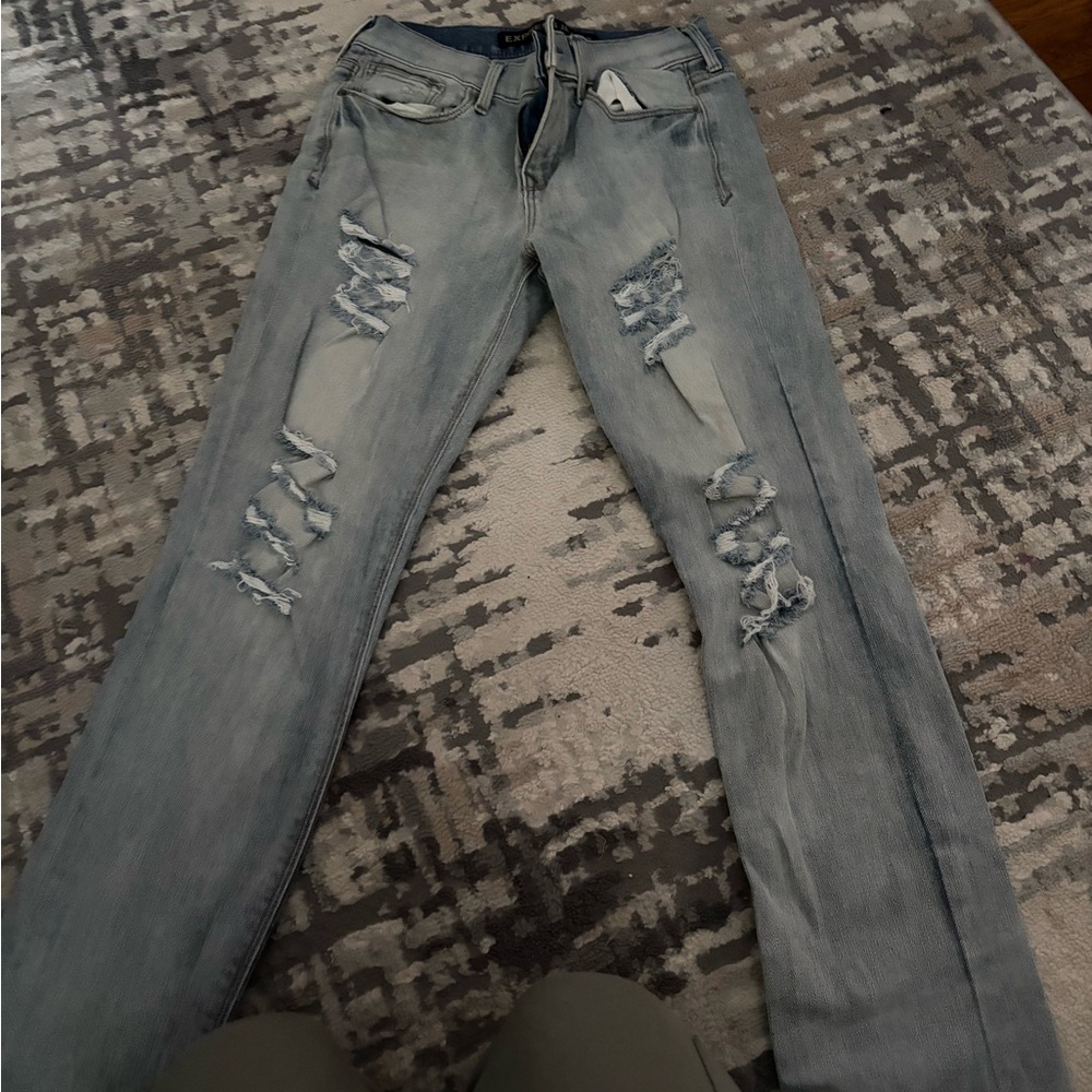 Express Denim Blue Jeans